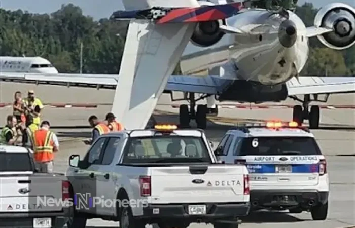 A busy scene at Hartsfield-Jackson Airport, highlighting the question: are there many car accidents at Hartsfield-Jackson Airport?