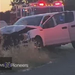 A busy intersection in Albuquerque, highlighting the importance of road safety and the impact of car accidents in the city.