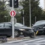 A scene depicting a car accident in Augusta, GA, highlighting the aftermath and community response.