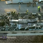 A busy street in New Orleans showing the aftermath of a car accident in New Orleans.