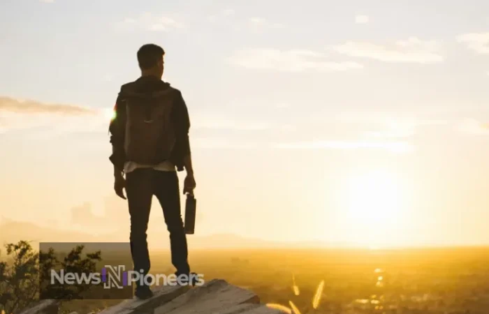 A solo traveler enjoying a scenic view during their adventure, representing why traveling solo can be great.