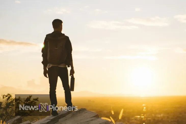 A solo traveler enjoying a scenic view during their adventure, representing why traveling solo can be great.