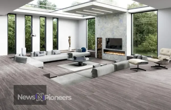 Best Flooring Options for Modern Homes showcasing various flooring types like hardwood, laminate, vinyl, and tile.