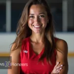 Breanna Bedborough, former ice hockey player turned sales professional at Lever