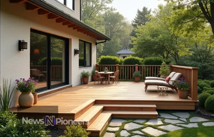 Building a Backyard Deck: Simple Steps - A guide on constructing an outdoor living space efficiently!