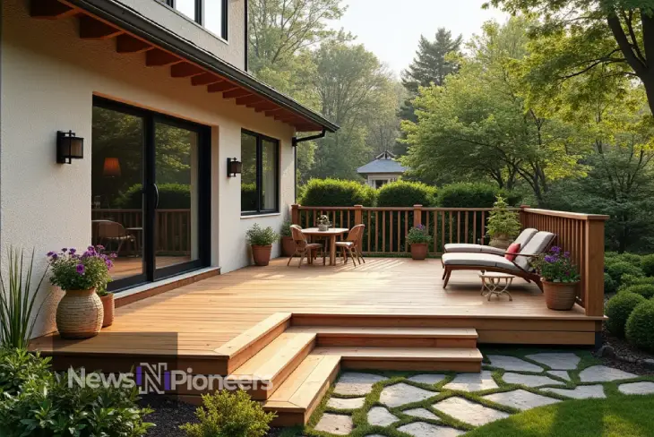 Building a Backyard Deck: Simple Steps - A guide on constructing an outdoor living space efficiently!